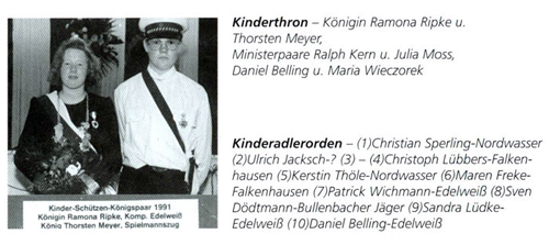 Kinderkönig 1991/92