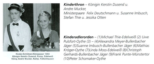 Kinderkönig 1993/94